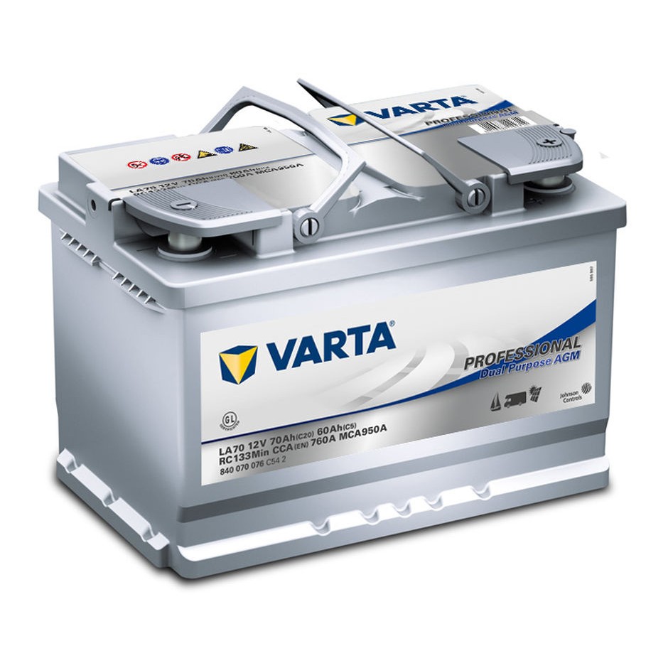 Batterie Varta  Professional AGM Dual Purpose LA70