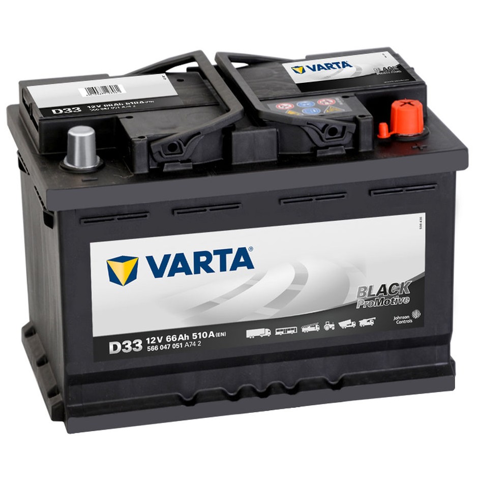 Batterie Varta  Promotive BLACK 12V D33
