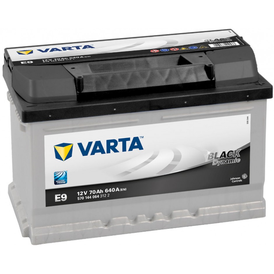 Batterie Varta  BLACK dynamic E9