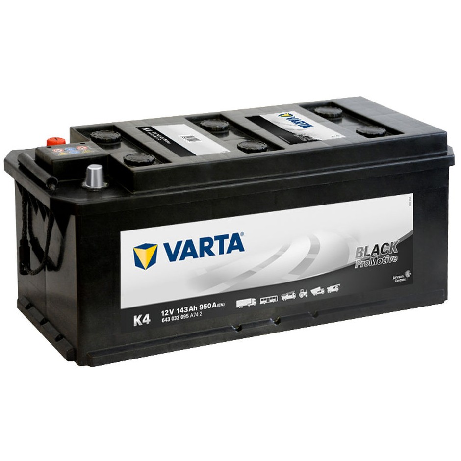 Batterie Varta  Promotive BLACK 12V K4