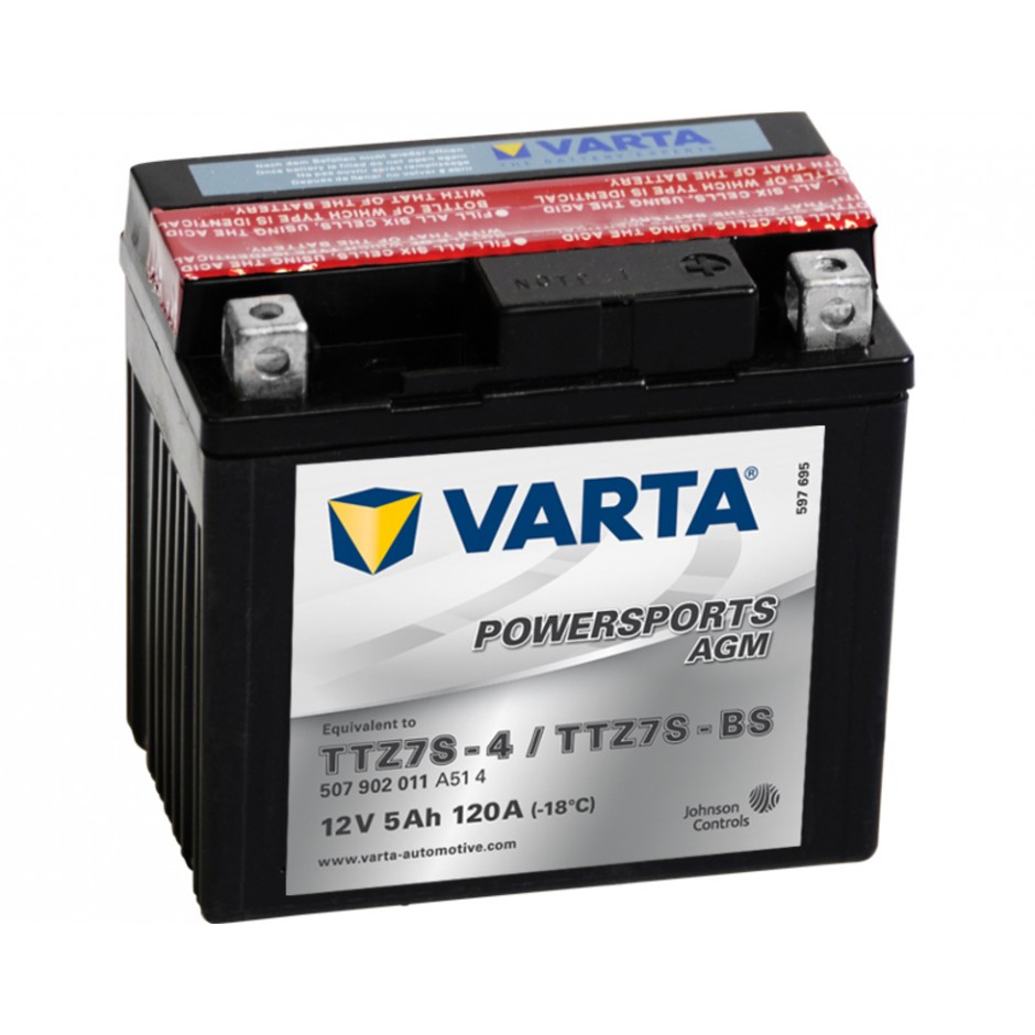 Batterie Varta  Funstart AGM TTZ7S-BS/YTZ7S-4/YTZ7S-BS