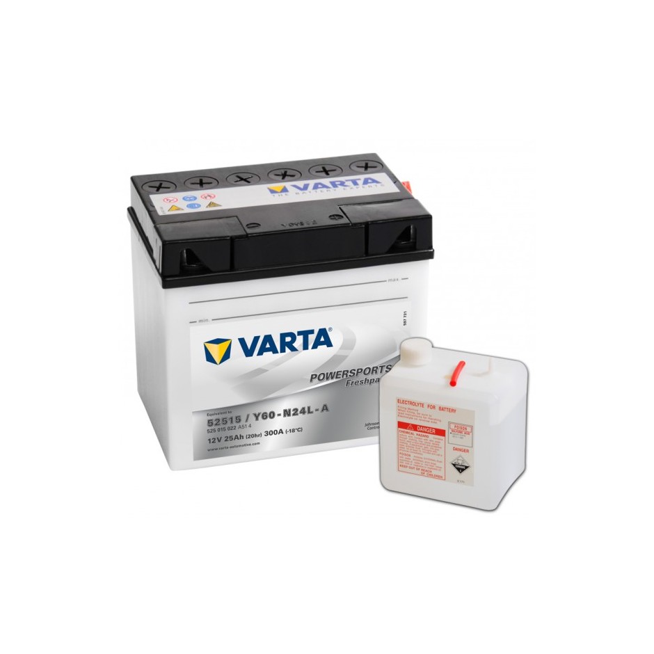 Batterie Varta  Funstart Freshpack 12 V Y60-N24L-A / 52515