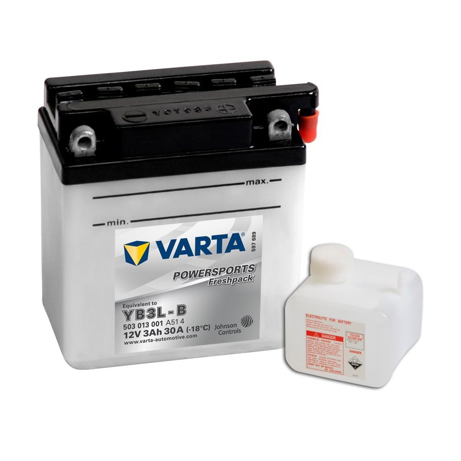 Batterie Varta  Funstart Freshpack 12 V YB3L-B
